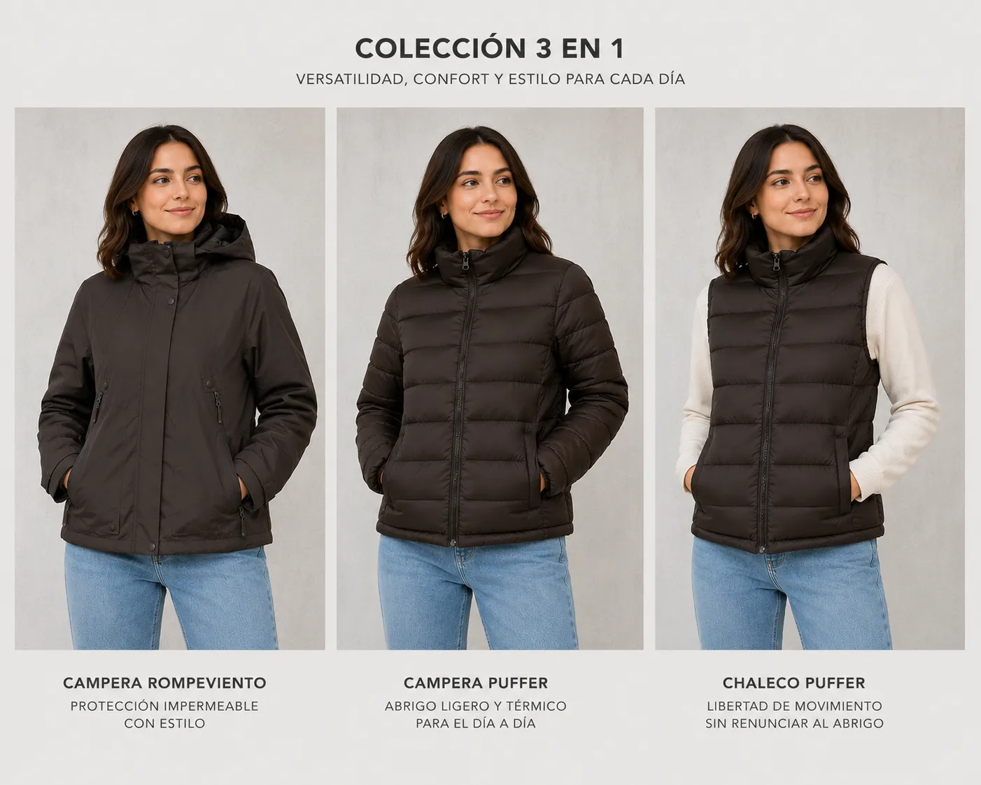 Campera 3 en 1